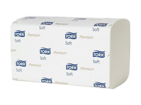 TORK PREMIUM 2 PLY Z-FOLD PAPER HAND TOWELS WHITE (200-sheet) x 15 For Discount