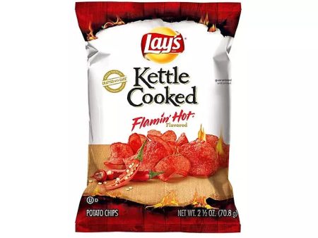 Lays Kettle Cooked Flamin  Hot For Sale