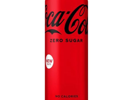 COCA COLA COKE ZERO SLIM CANS (330ml) x 24 Cheap