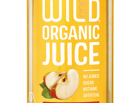 Wild One Organic Apple Juice 12x360ml For Sale