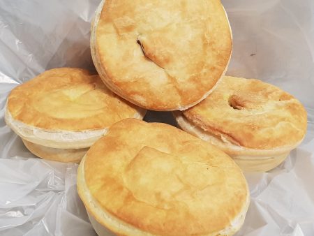 Simply Pies Wrapped Gourmet Chunky Steak & Mushroom Pies on Sale