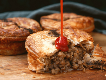 *NEW BOX SIZE* Yay Foods Vegan Pepper Steak Pie Online now