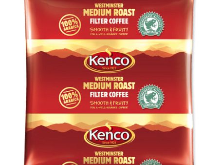 KENCO WESTMINSTER MEDIUM ROAST 100% ARABICA FILTER COFFEE (3-pints) x 50 For Sale