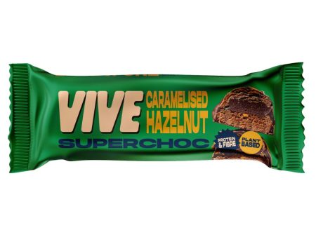 VIVE SUPERCHOC CARAMELISED HAZELNUT (40g) x 12 Fashion