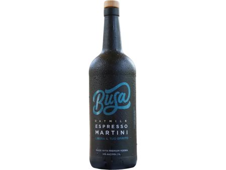 Busa Pre-Made Espresso Martini With Oatmilk (1L) Discount