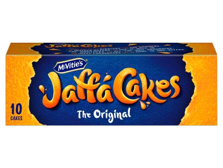 McVITIE S JAFFA CAKES ORIGINAL RETAIL PACK (10-pack) x 12 Cheap