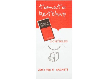 LICHFIELDS TOMATO KETCHUP SACHETS (10g) x 200 Cheap