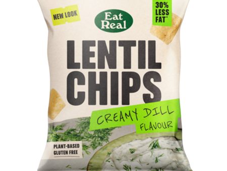 EAT REAL LENTIL CREAMY DILL (40g) x 18 Discount