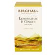 BIRCHALL LEMONGRASS & GINGER TEABAGS (25 bags) on Sale