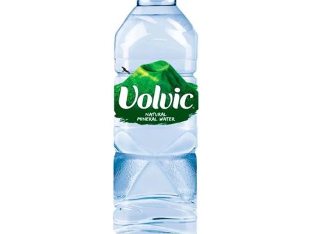 VOLVIC MINERAL WATER STILL - PLASTIC BOTTLES (500ml) x 24 Online now