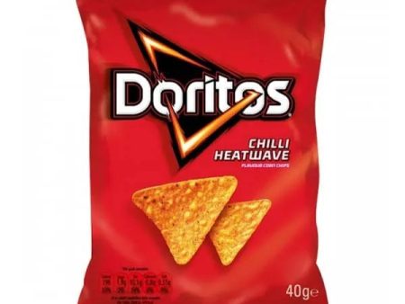 DORITOS EXTREME CHILLI HEATWAVE (40g) x 32 Discount