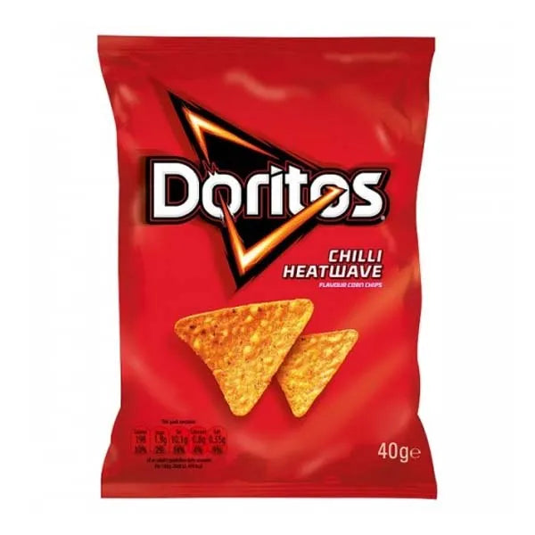 DORITOS EXTREME CHILLI HEATWAVE (40g) x 32 Discount