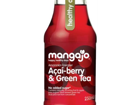 MANGAJO ACAI BERRY & GREEN TEA (250ml) x 12 Sale