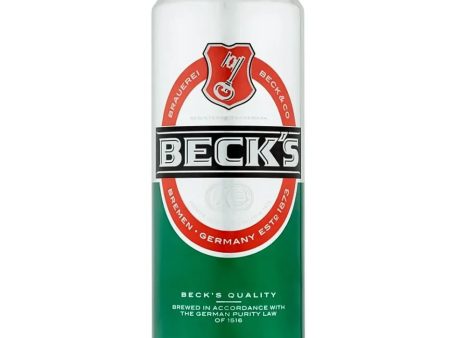 BECK S CANS (440ml) x 24 Sale