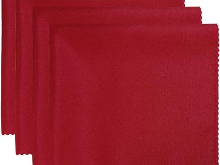 2 PLY 41cm NAPKINS RED x 2000 Cheap