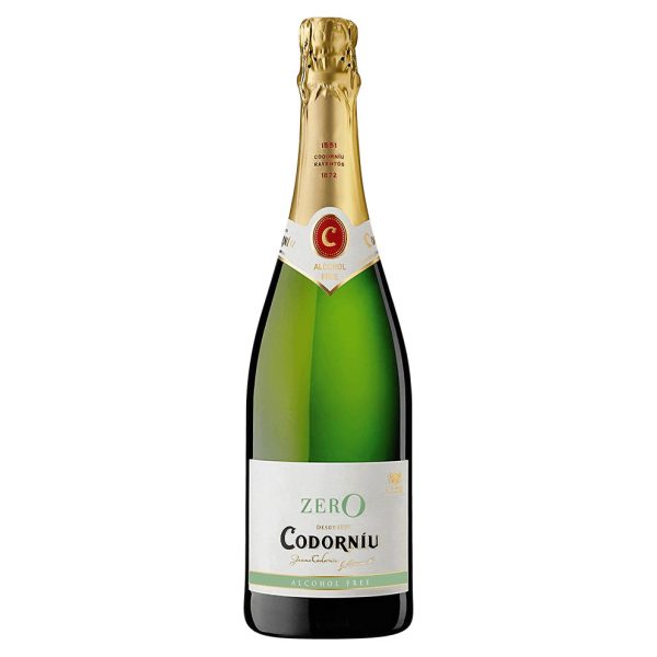 CODORNIU ZERO ALCOHOL FREE SPARKLING WINE (75cl) x 6 Online Sale