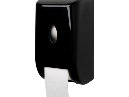 BLACK ECOMATIC CLASSIC VERTICAL TOILET ROLL DISPENSER Discount