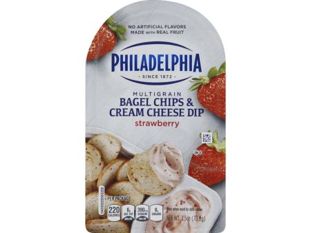 Bagel Chips and Strawberry Cream Cheese Cheap