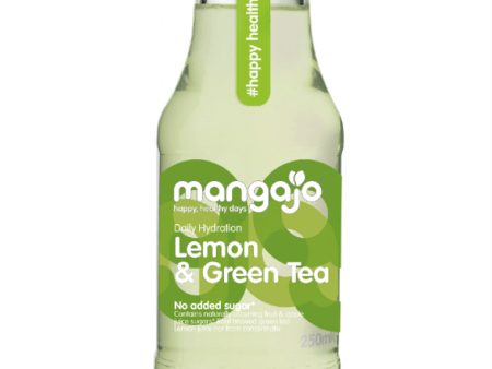 MANGAJO LEMON & GREEN TEA (250ml) x 12 Hot on Sale