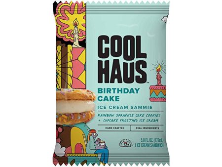 Coolhaus Birthday Cake Sandwich Supply