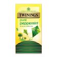 TWININGS INVIGORATING PEPPERMINT TAG & ENVELOPE TEA BAGS (20 bags) Online Hot Sale