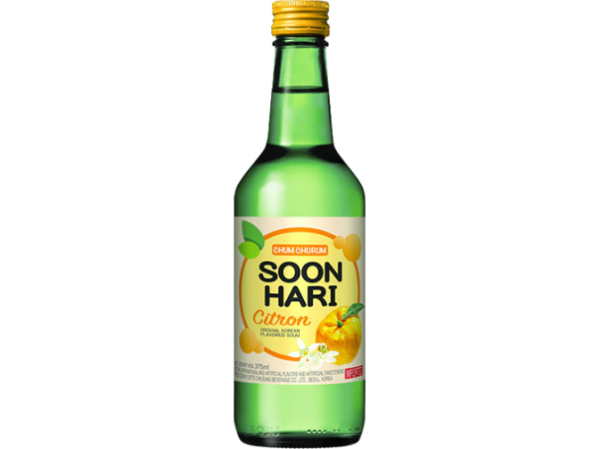 *Soon Hari Citron Soju (375mL) Online Sale