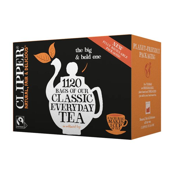 CLIPPER FAIRTRADE EVERYDAY ONE CUP (1120 bags) on Sale