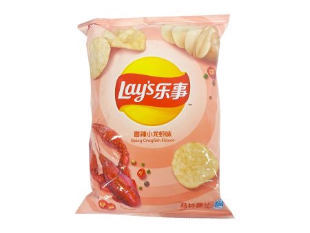 Lays Spicy Crawfish Flavor 70g Supply