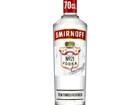 SMIRNOFF RED LABEL VODKA (70cl) Online Hot Sale