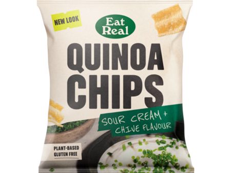 EAT REAL HUMMUS CHIPS SOUR CREAM & CHIVE (45g) x 18 Cheap