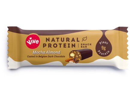 VIVE INDULGENT PROTEIN MOCHA ALMOND BAR (49g) x 12 on Sale