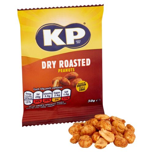 KP DRY ROASTED PEANUTS (50g) x 24 Cheap