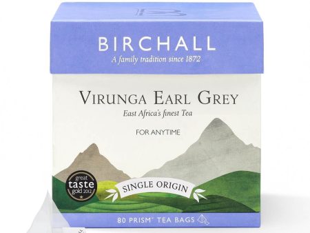 BIRCHALL VIRUNGA EARL GREY PRISM TEA BAGS (80 bags) Cheap