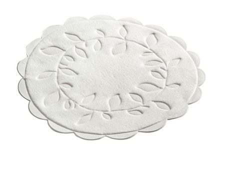 EDEN WAX BACKED COASTER 9CM WHITE Sale