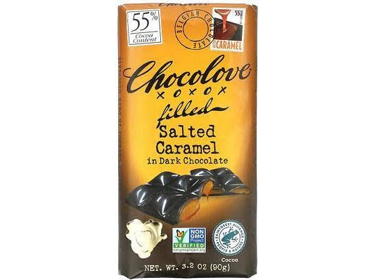 Chocolove Salted Caramel Dark Chocolate Bar Online Sale