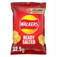 WALKERS READY SALTED (32.5g) x 32 Supply