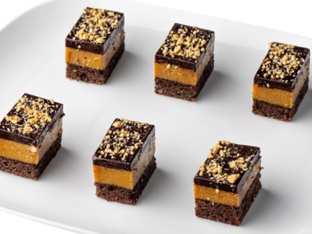 Little Secrets Bakehouse Gluten Free Chocolate, Salted Caramel & Hazelnut Slice Cheap