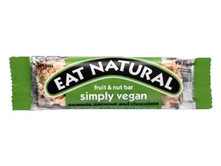 EAT NATURAL SIMPLY VEGAN BARS (40g) x 12 For Discount