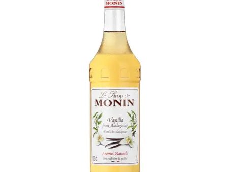 MONIN VANILLA SYRUP PLASTIC BOTTLE (1 litre) Fashion