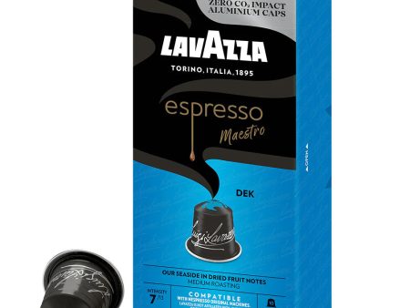 NESPRESSO LAVAZZA ESPRESSO MAESTRO DEK DECAF (10 Capsules) x 10 For Discount