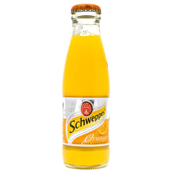 SCHWEPPES ORANGE JUICE BOTTLES (200ml) x 24 on Sale