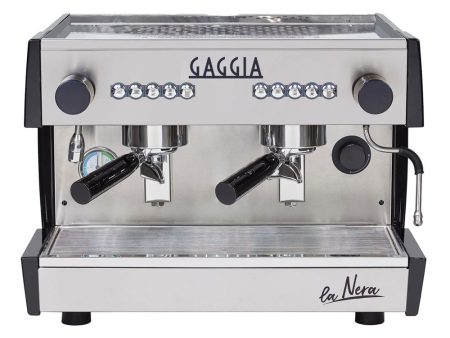 GAGGIA LA NERA TWO GROUP TRADITIONAL COFFEE MACHINE on Sale