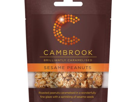 CAMBROOK CARAMELISED SESAME PEANUTS (45g) x 12 Cheap