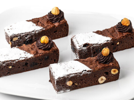 Little Secrets Bakehouse Gluten Free Chocolate, Hazelnut & Cranberry Fudge Brownie Online