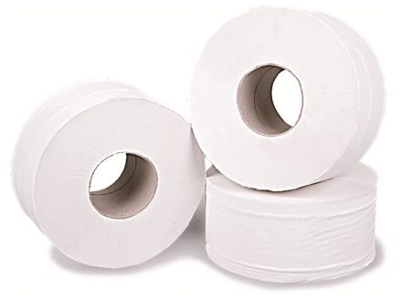 MINI JUMBO TOILET ROLL STANDARD CORE x 12 Online Sale