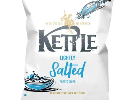 KETTLE CHIPS LIGHTLY SALTED (130g) x 12 Online Hot Sale