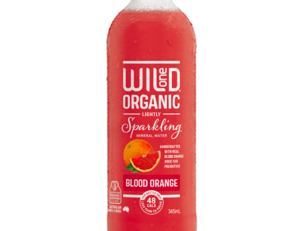 Wild One Organic Sparkling Mineral Water Blood Orange 12x345ml Discount