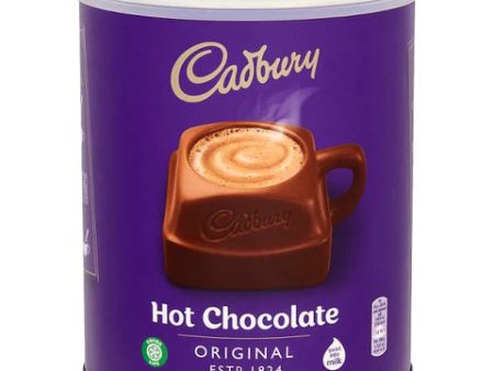 CADBURY ORIGINAL HOT CHOCOLATE TIN - ADD WATER (2kg) For Sale