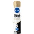 NIVEA WOMENS BLACK & WHITE DEODORANT (150ml) x 6 For Cheap