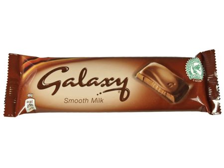 GALAXY SMOOTH MILK CHOCOLATE BARS (46g) x 24 Discount